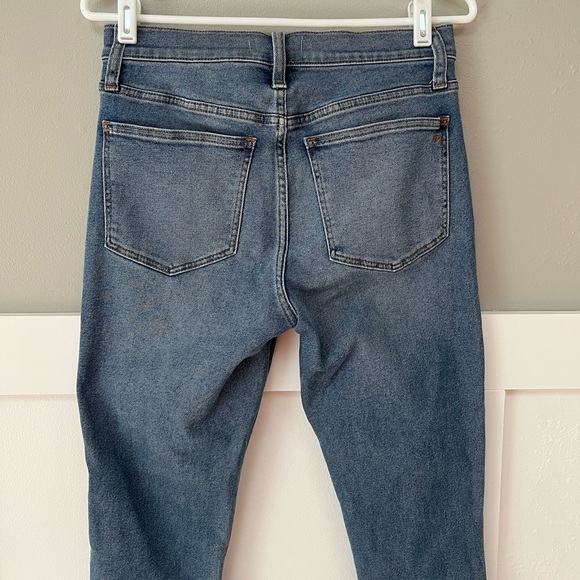 Madewell 10” High-Rise Skinny Jeans in Ainsworth Wash: Raw-Hem Edition - Picture 7 of 12